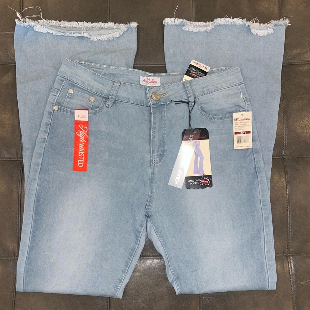 Blue High Rise Jeans